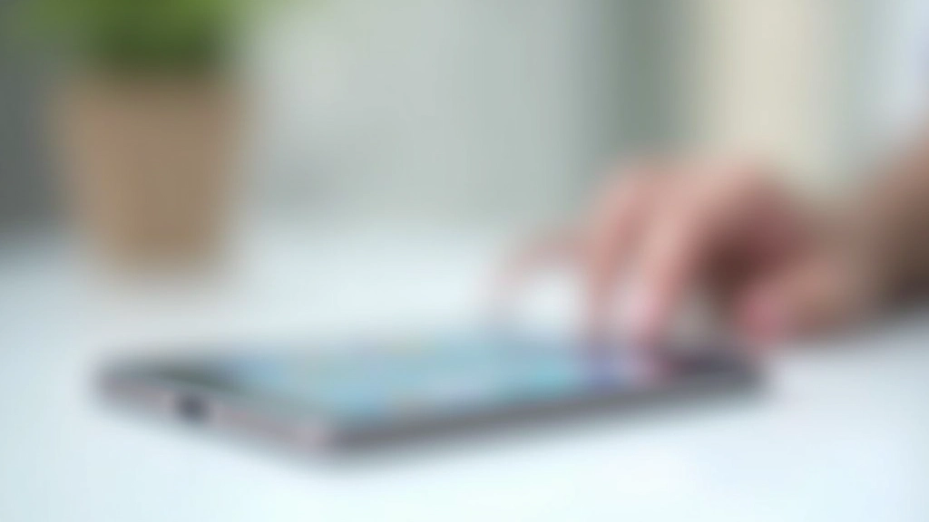 Smartphone-Bildschirm zeigt Button-Platzierung und Größe optimiert für Touch-Interaktion mit großem Tap-Target-Bereich